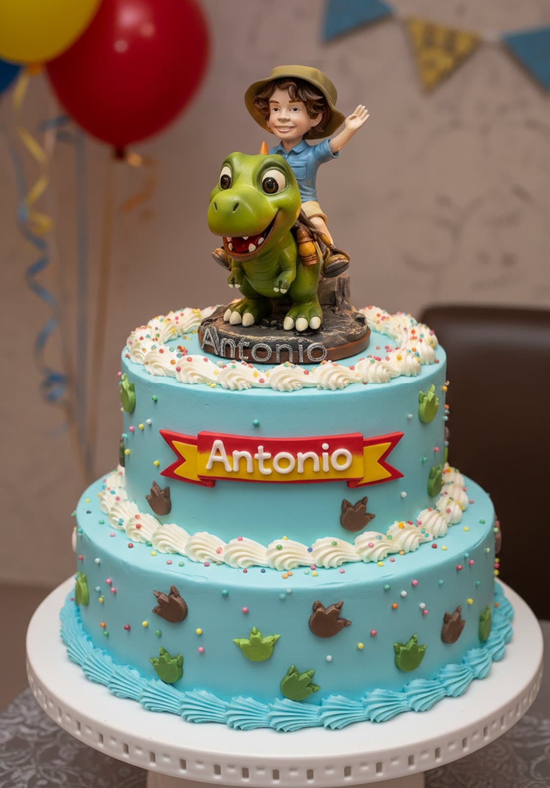 Miniatura personalizada pronta para uma festa com data marcada